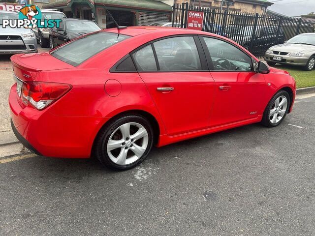 2011 HOLDEN CRUZE SRI V JH SEDAN, 4 DOORS, 5 SEATS