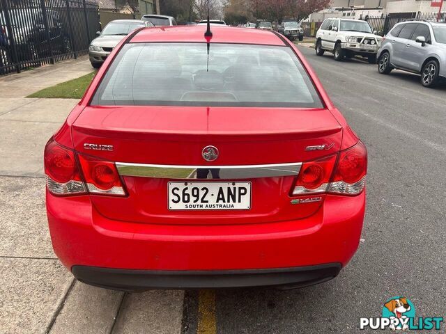 2011 HOLDEN CRUZE SRI V JH SEDAN, 4 DOORS, 5 SEATS