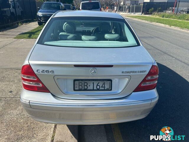 2001 MERCEDES-BENZ C-CLASS C200 KOMPRESSOR ELEGANCE  -