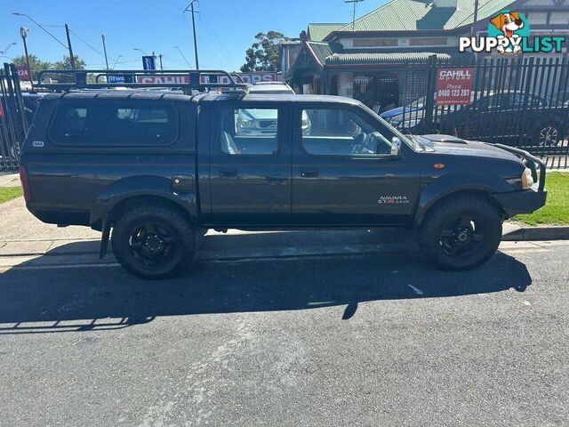 2012 NISSAN NAVARA ST-R (4X4) D22 SERIES 5 UTE TRAY, 4 DOORS, 5 SEATS