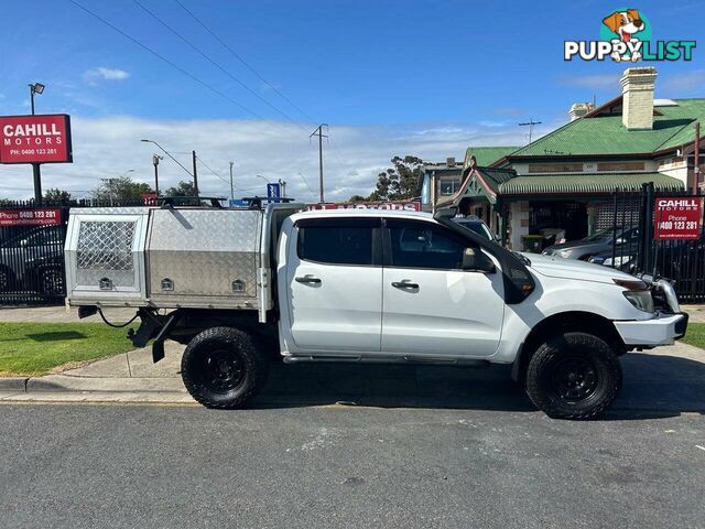 2013 FORD RANGER XL 3.2 (4X4) PX UTE TRAY, 4 DOORS, 5 SEATS