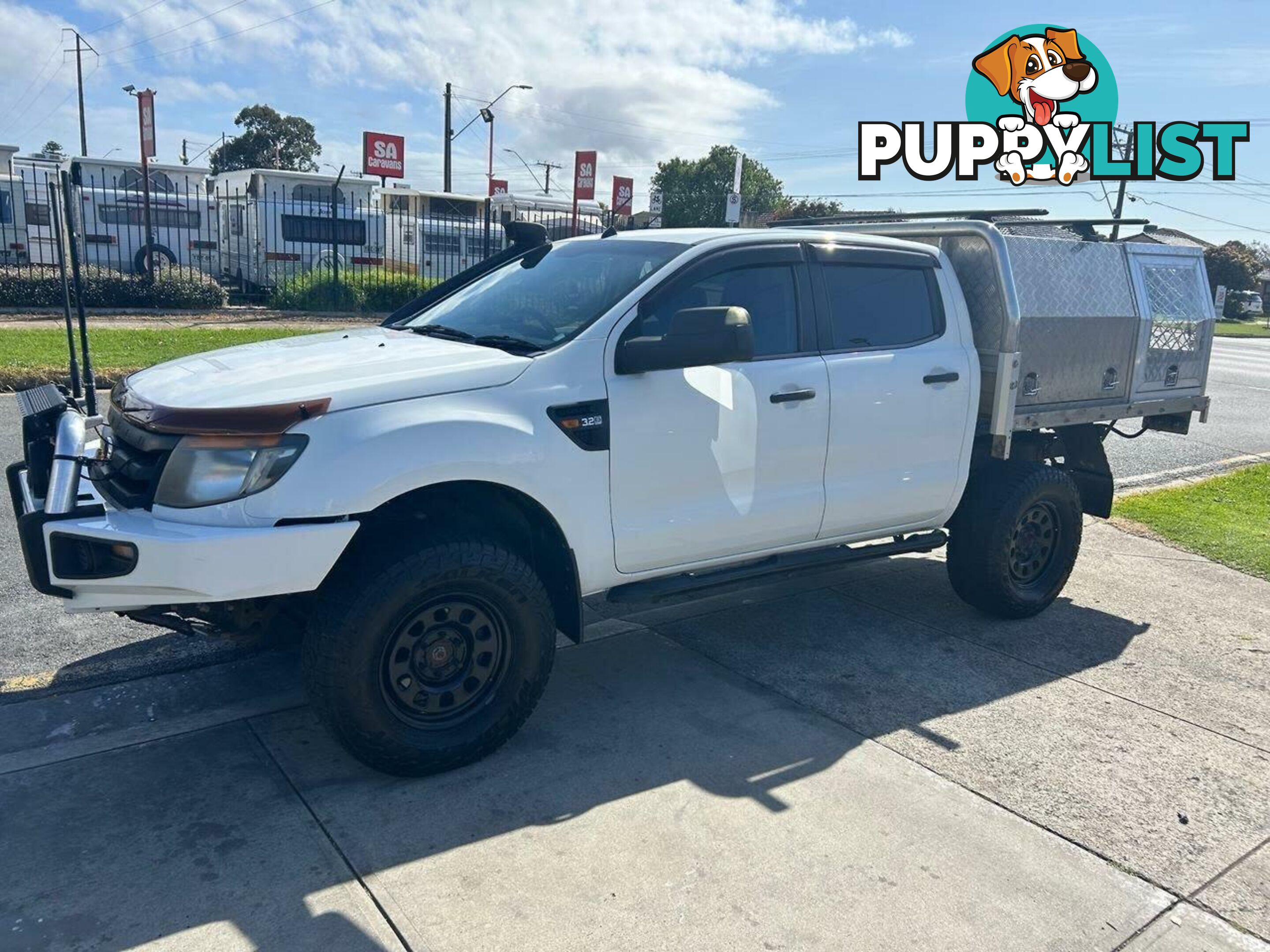 2013 FORD RANGER XL 3.2 (4X4) PX UTE TRAY, 4 DOORS, 5 SEATS