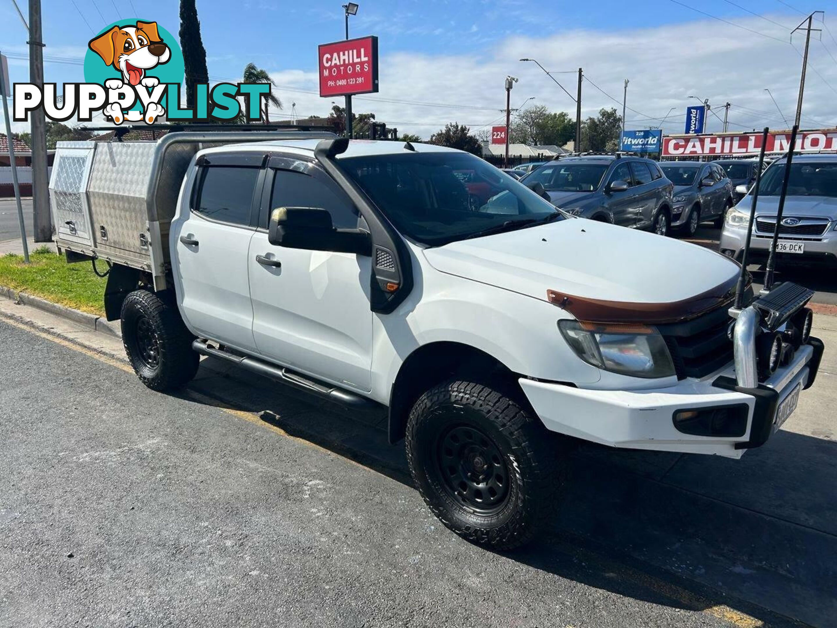 2013 FORD RANGER XL 3.2 (4X4) PX UTE TRAY, 4 DOORS, 5 SEATS