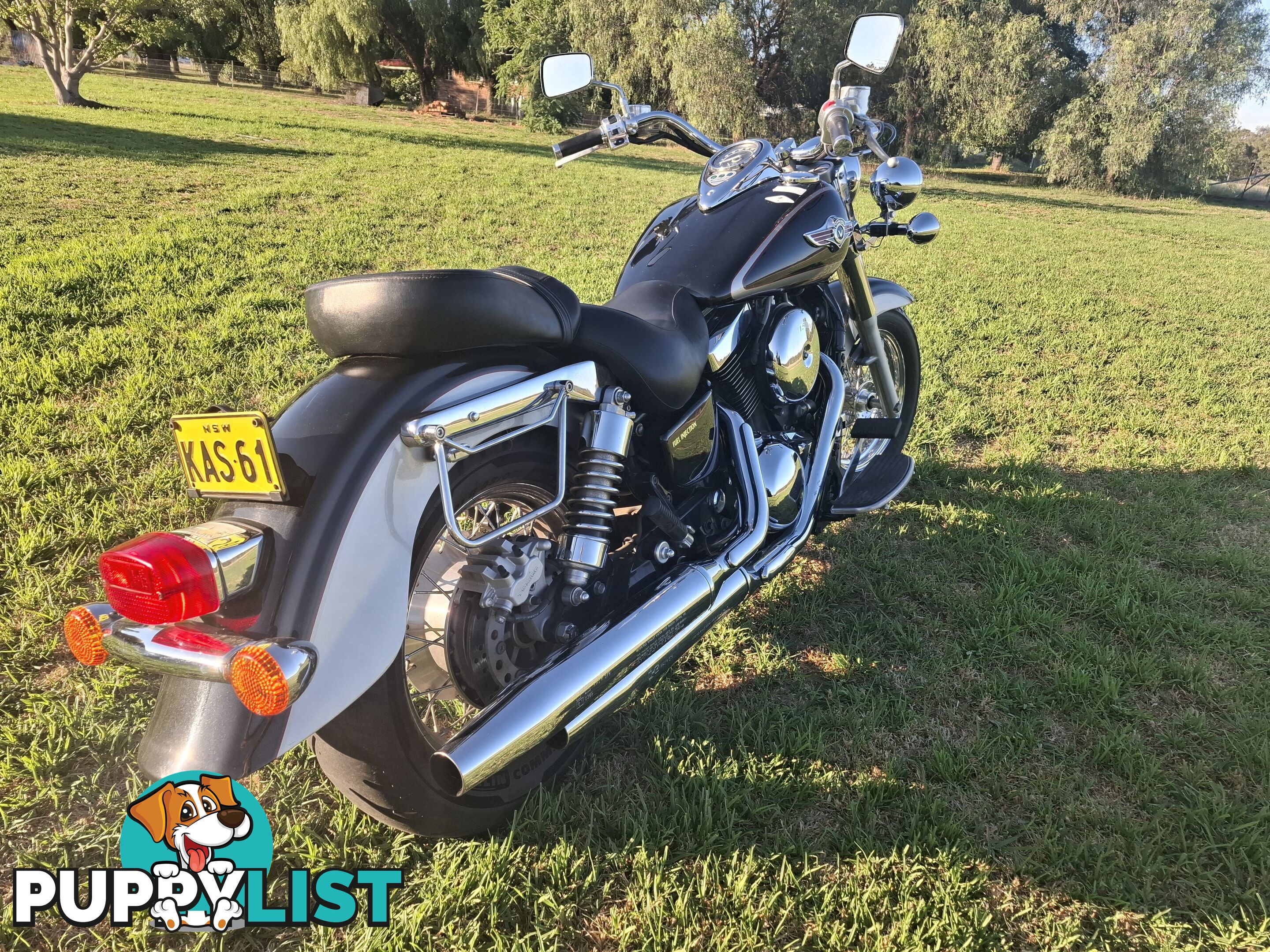 2001 Kawasaki Vulcan 1500 Classic (VN1500) cruiser road