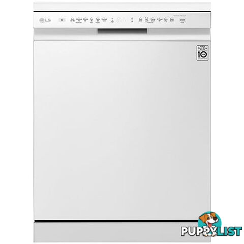 LG 14 Place QuadWash Dishwasher in White Finish XD5B14WH - XD5B14WH - 47kg