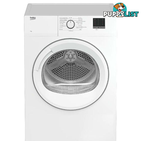 Beko 7kg Vented Tumble Dryer BDV70WG - BDV70WG - 32.5kg