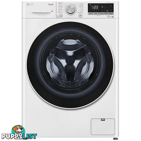 LG 8kg Front Load Washing Machine WV5-1208W - WV5-1208W - 64kg