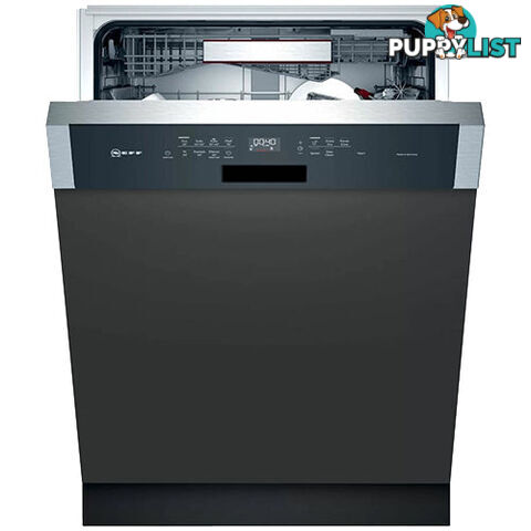 NEFF 60cm Semi-Integrated Dishwasher S247HDS01A - S247HDS01A - 44.8kg