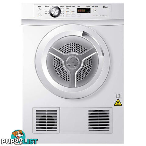 Haier 7kg Sensor Vented Dryer HDV70E1 - HDV70E1 - 37kg