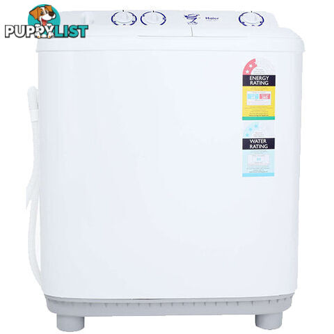 Haier XPB60-287S 6kg Top Load Twin Tub Washing Machine - XPB60-287S - 32kg