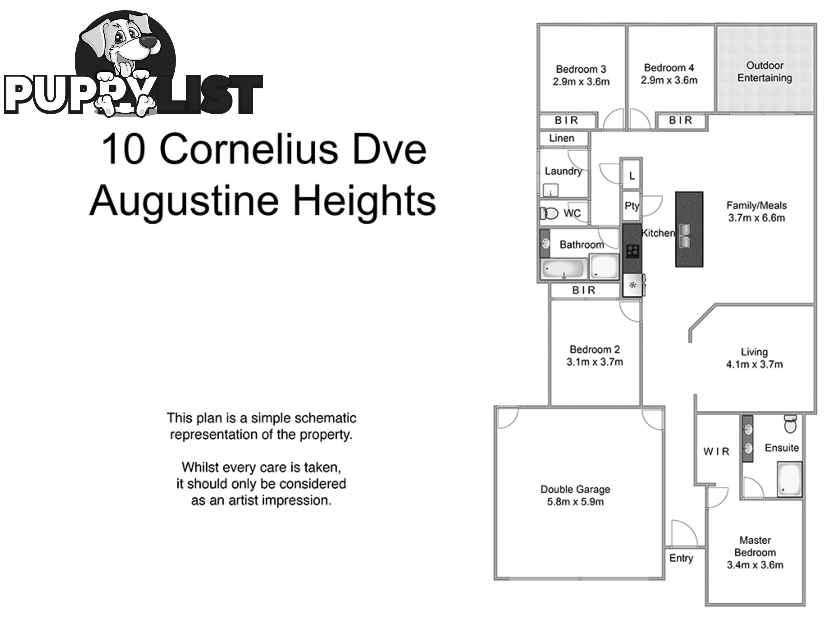 10 Cornelius Drive AUGUSTINE HEIGHTS QLD 4300