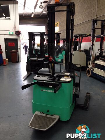 FORKLIFT Mitsubishi Walkie, Ride Stacker