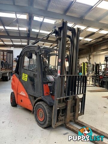 Linde Forklift Diesel 3 Ton Full Cab