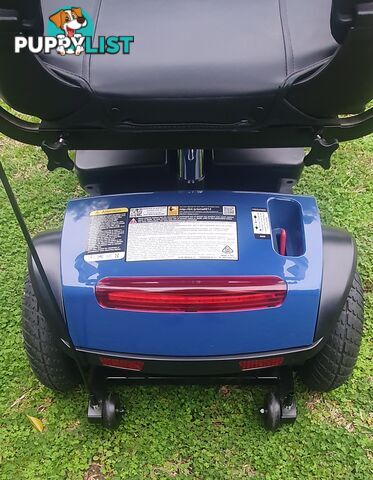 Equipmed Pathline Mid-Sized Electric Mobility Scooter-Blue