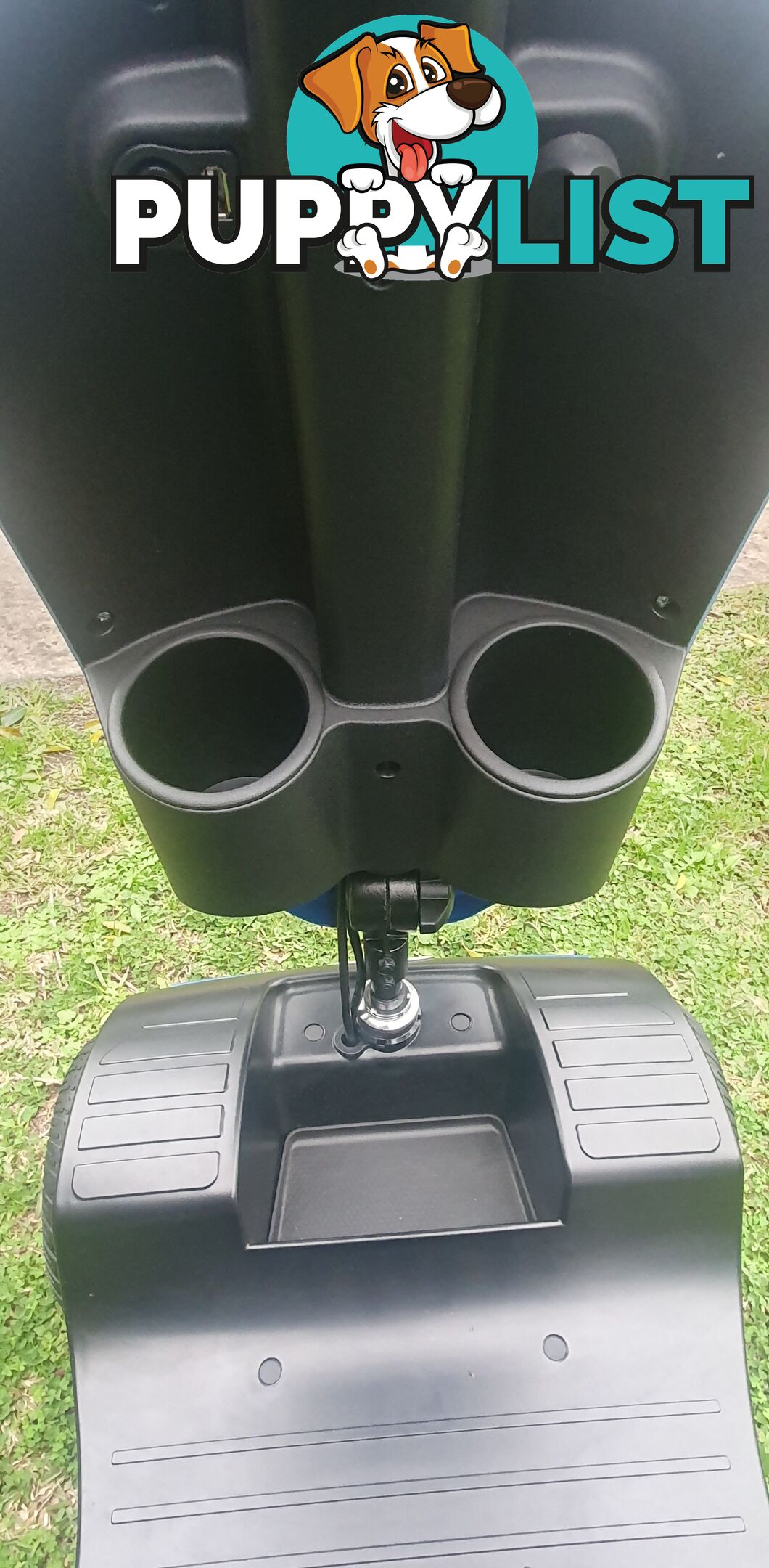 Equipmed Pathline Mid-Sized Electric Mobility Scooter-Blue