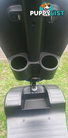 Equipmed Pathline Mid-Sized Electric Mobility Scooter-Blue