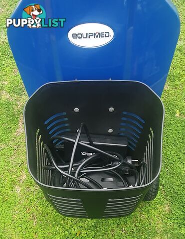 Equipmed Pathline Mid-Sized Electric Mobility Scooter-Blue