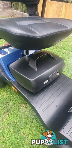 Equipmed Pathline Mid-Sized Electric Mobility Scooter-Blue