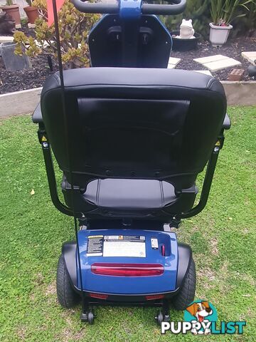 Equipmed Pathline Mid-Sized Electric Mobility Scooter-Blue