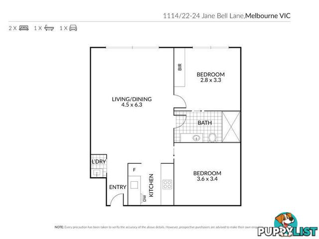 1114/22-24 Jane Bell Lane MELBOURNE VIC 3000