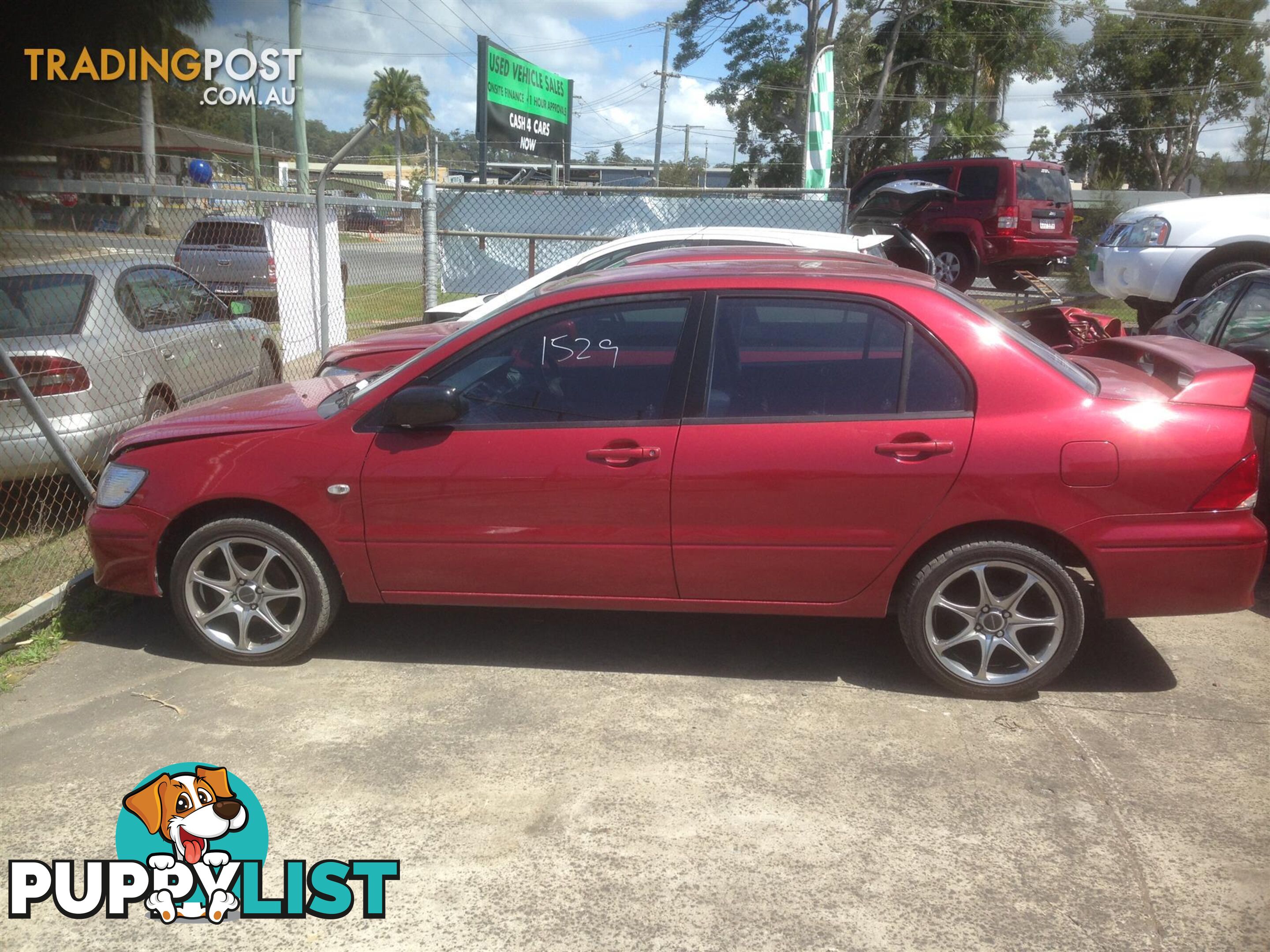 2003 Mitsubishi  Lancer CG sedan manual 2.4 ALLOY WHEELS (SET)