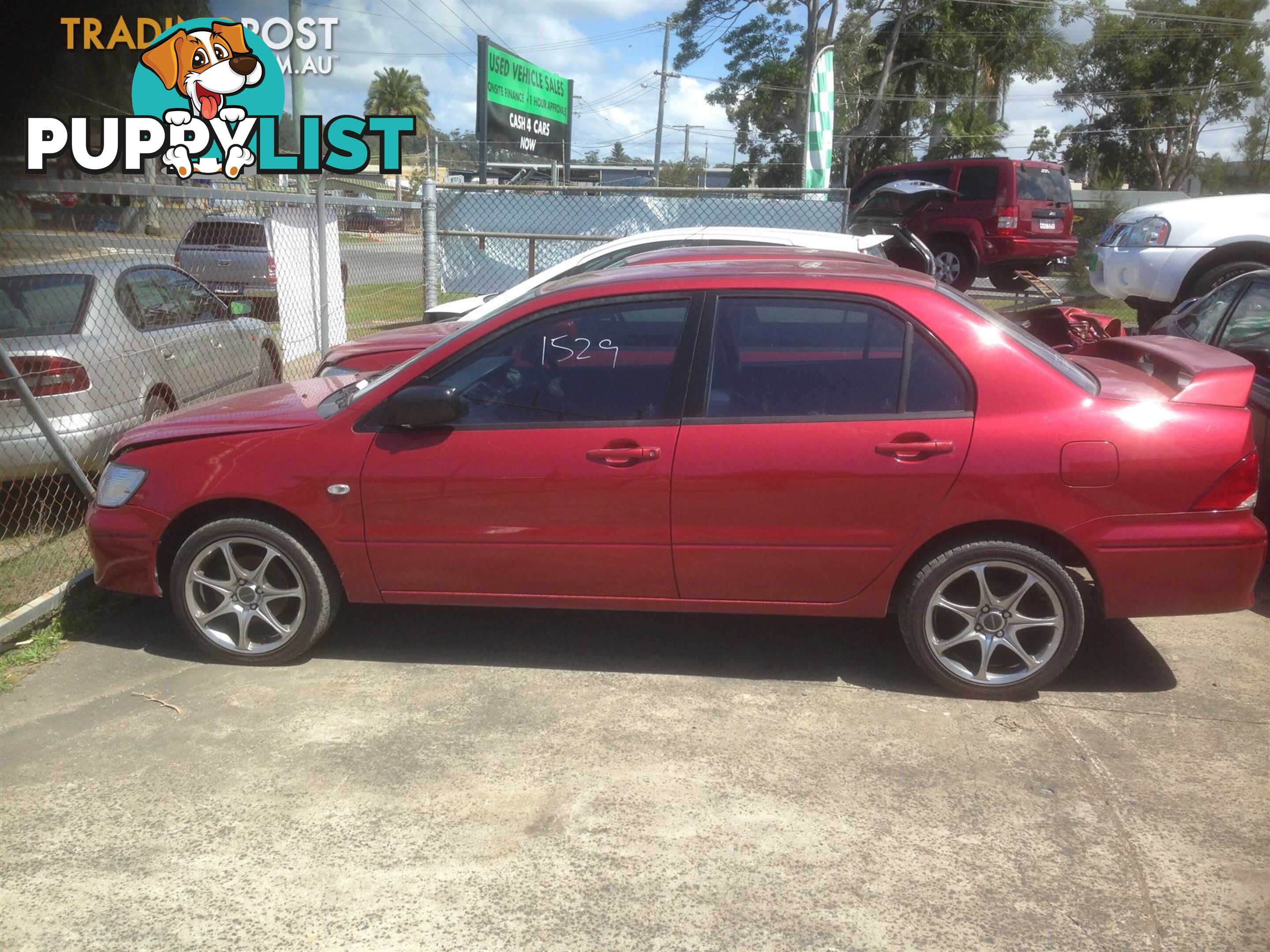 2003 Mitsubishi  Lancer CG sedan manual 2.4 EXTRACTORS