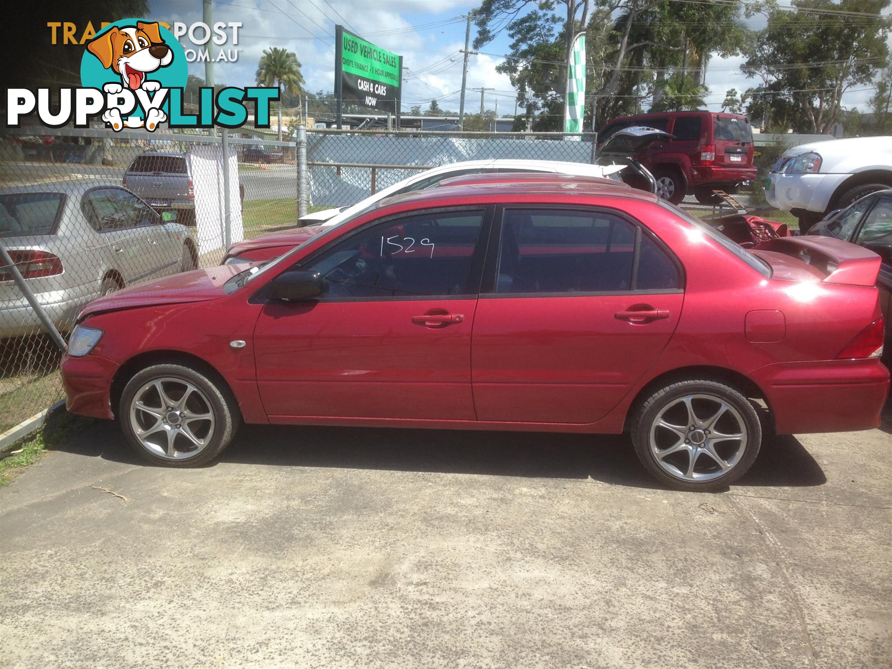 2003 Mitsubishi  Lancer CG sedan manual 2.4 GLOVE BOX LID