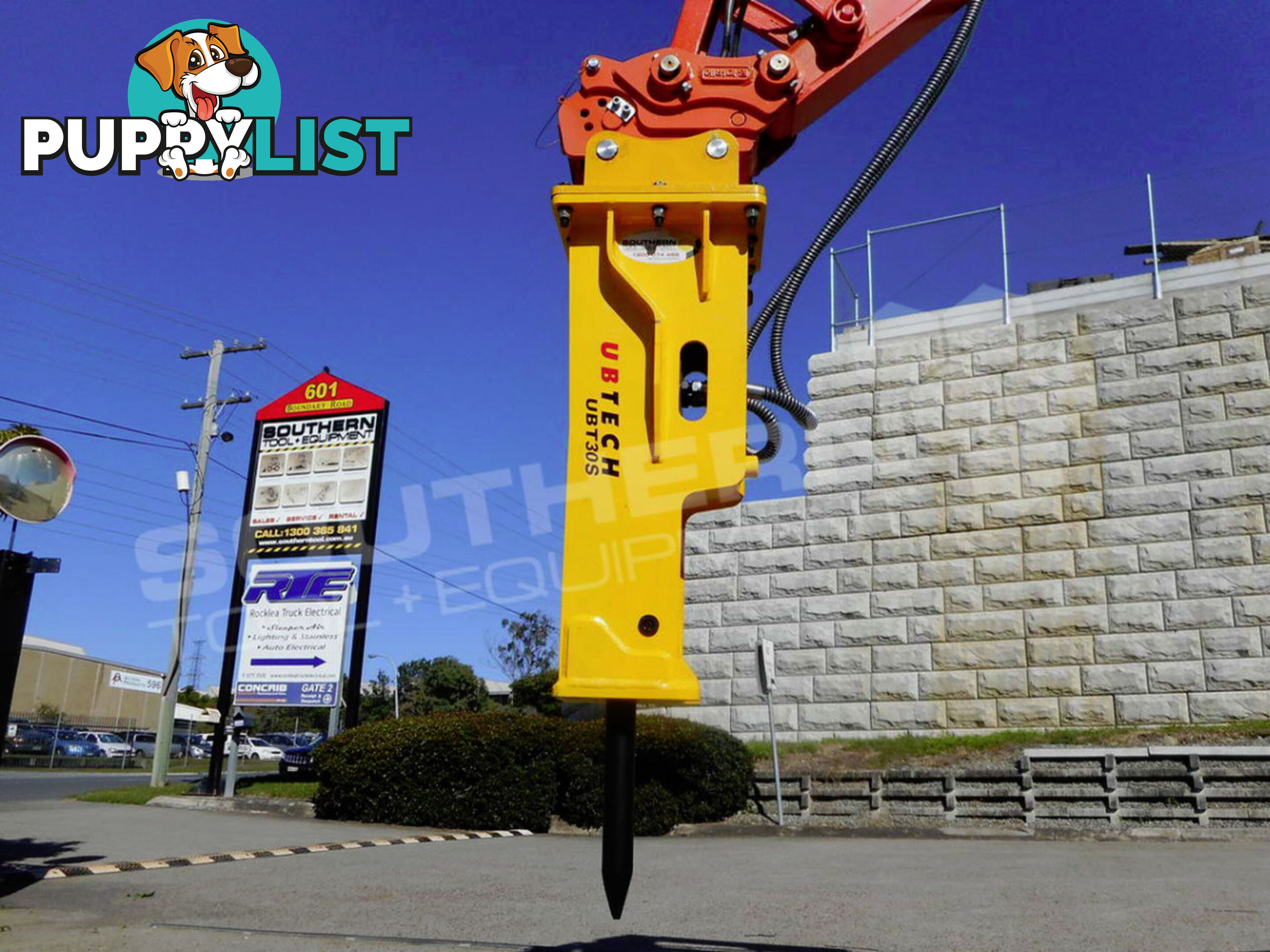 UBTECH UBT30S Silence Excavator Hydraulic Hammer 