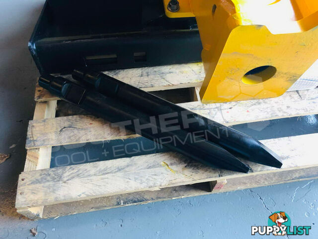 UBT40S Post Driving Hydraulic Hammer Silenced type Suit Skid Steer loader 