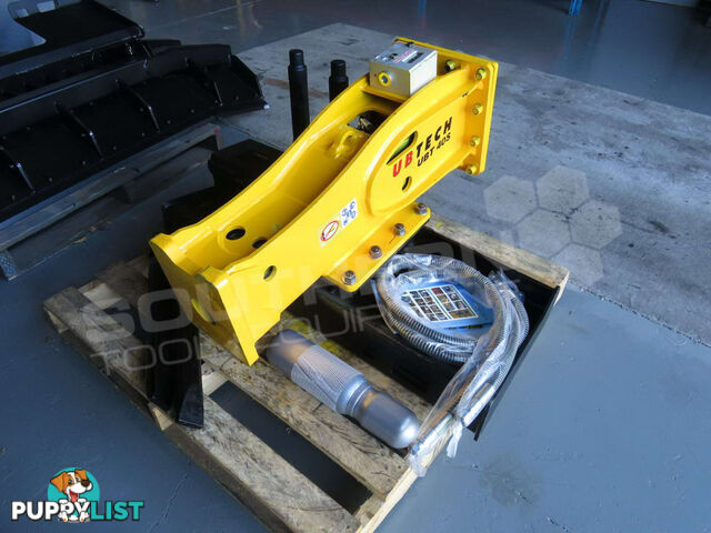 UBT40S Post Driving Hydraulic Hammer Silenced type Suit Skid Steer loader 