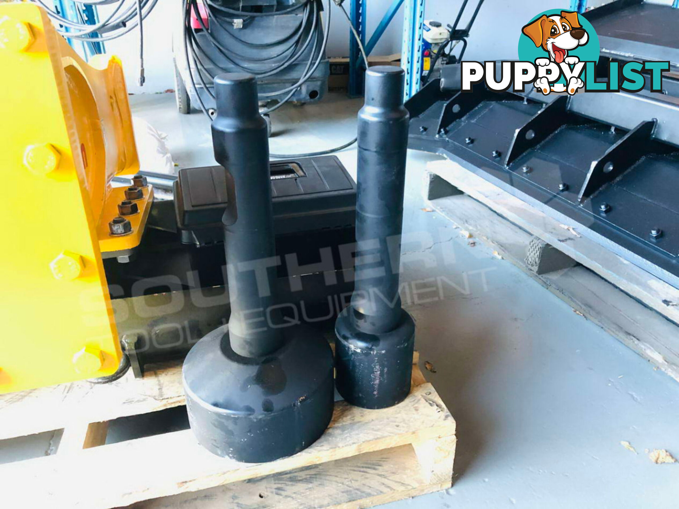 UBT40S Post Driving Hydraulic Hammer Silenced type Suit Skid Steer loader 