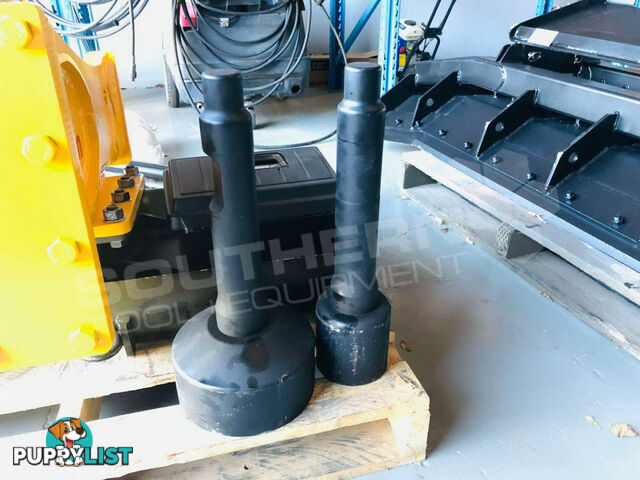 UBT40S Post Driving Hydraulic Hammer Silenced type Suit Skid Steer loader 