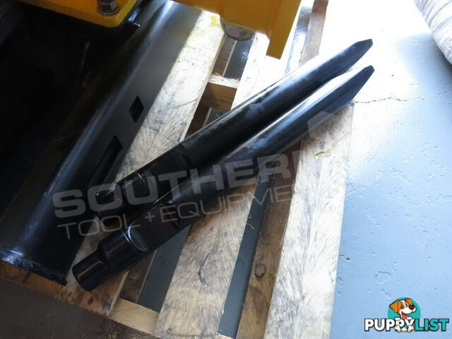 UBT40S Post Driving Hydraulic Hammer Silenced type Suit Skid Steer loader 