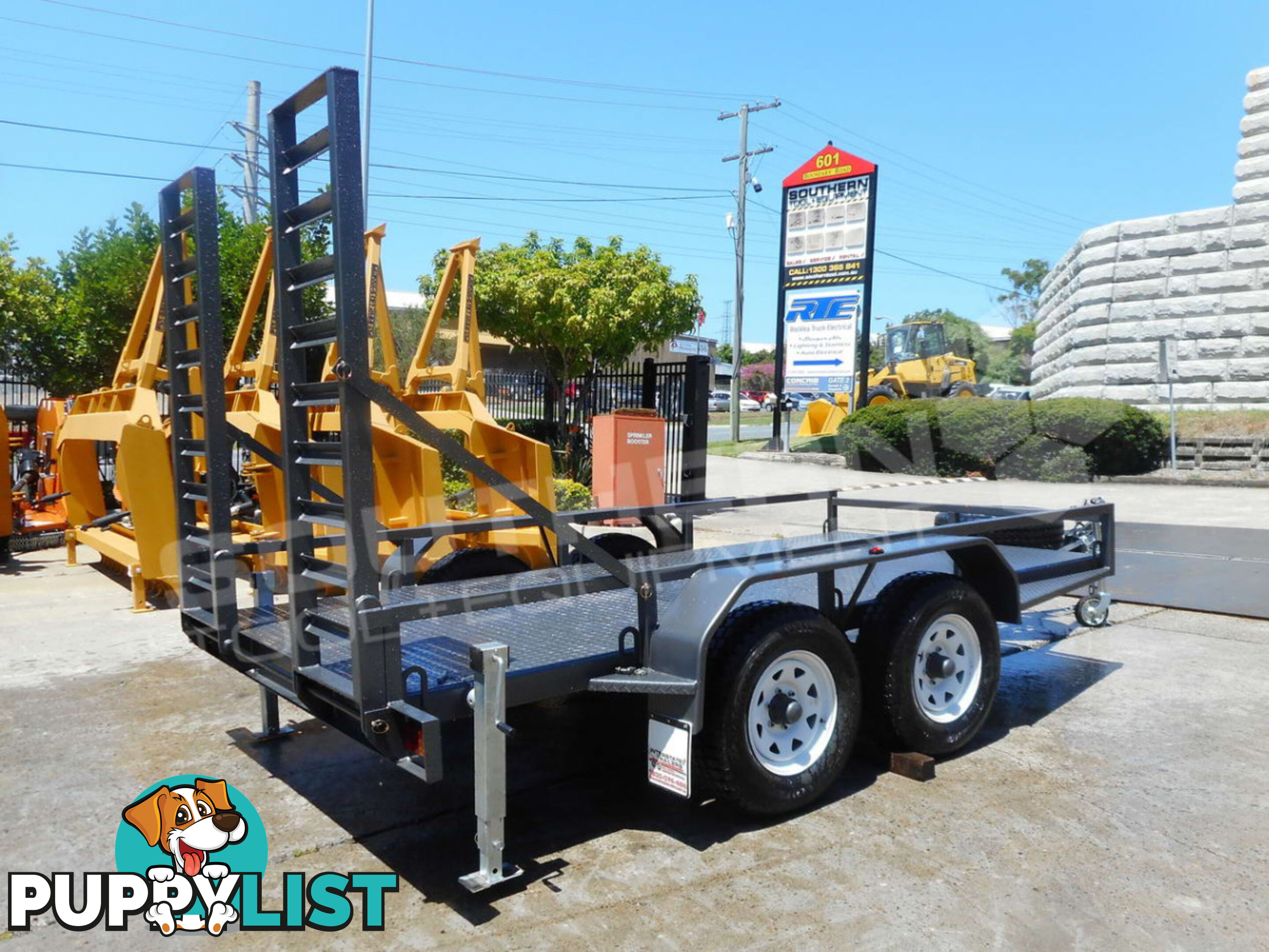 Interstate Trailers - 3.5 TON Plant Trailer suit Bobcats & Excavators