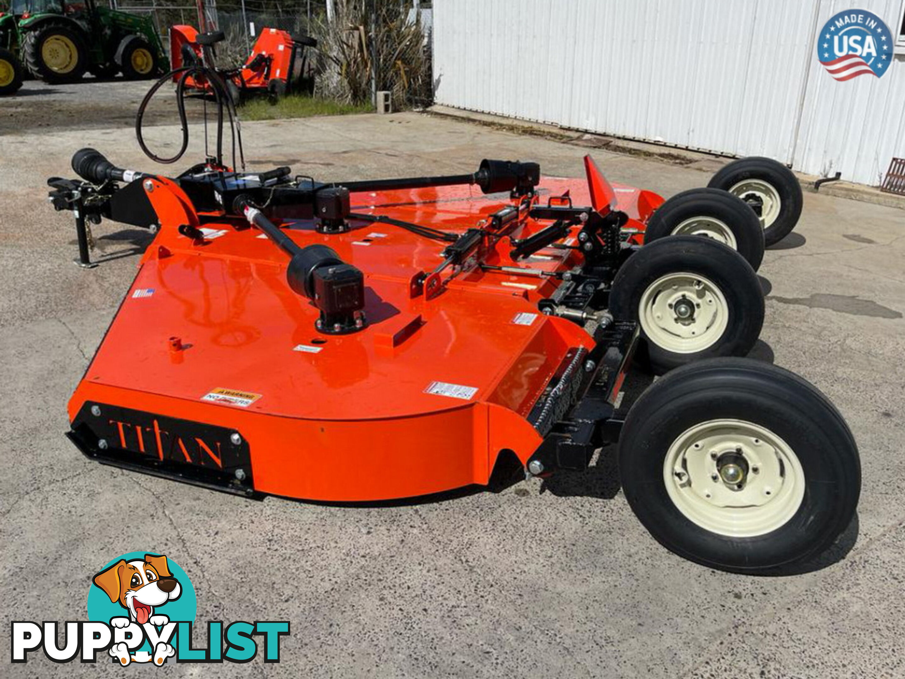 New 2024 Titan / IronCraft 12' foot Flexwing Tractor Slasher FW12 [540 PTO] 