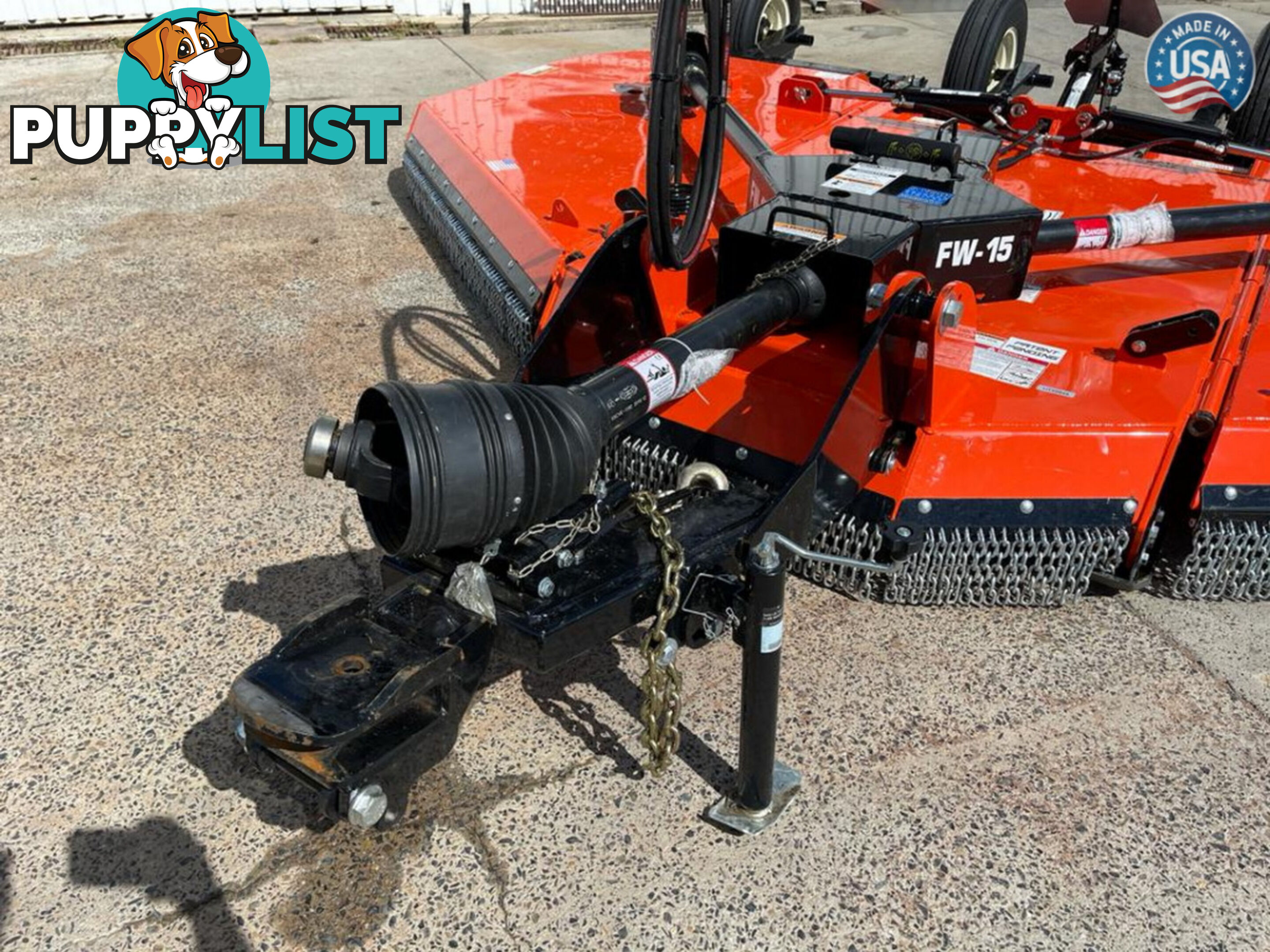 New 2024 Titan / IronCraft 15' foot Folding Tractor Slasher FW15 [540 PTO] 