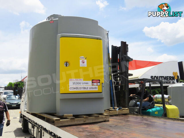  Bunded Diesel Fuel Tanks 10,000L 240V with MC Box