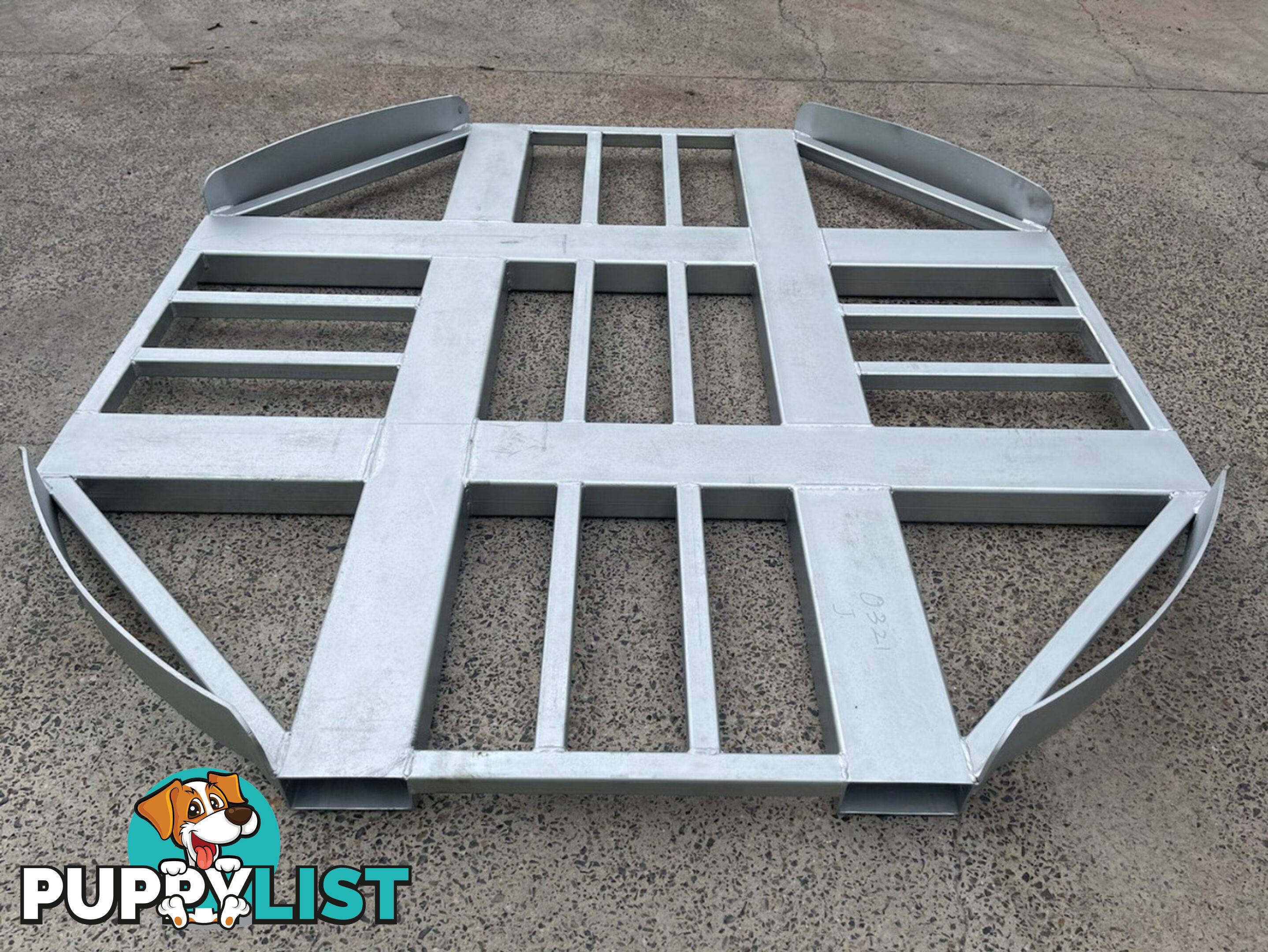 Forkable Mounting Frames for 10,000L Bunded Diesel Fuel Tank / Bunded fuel station