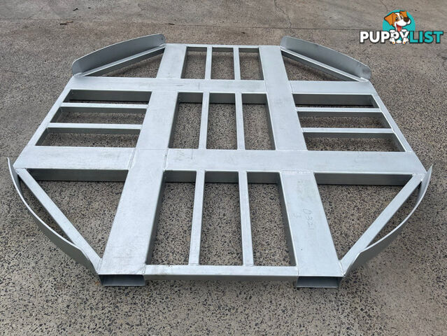 Forkable Mounting Frames for 10,000L Bunded Diesel Fuel Tank / Bunded fuel station