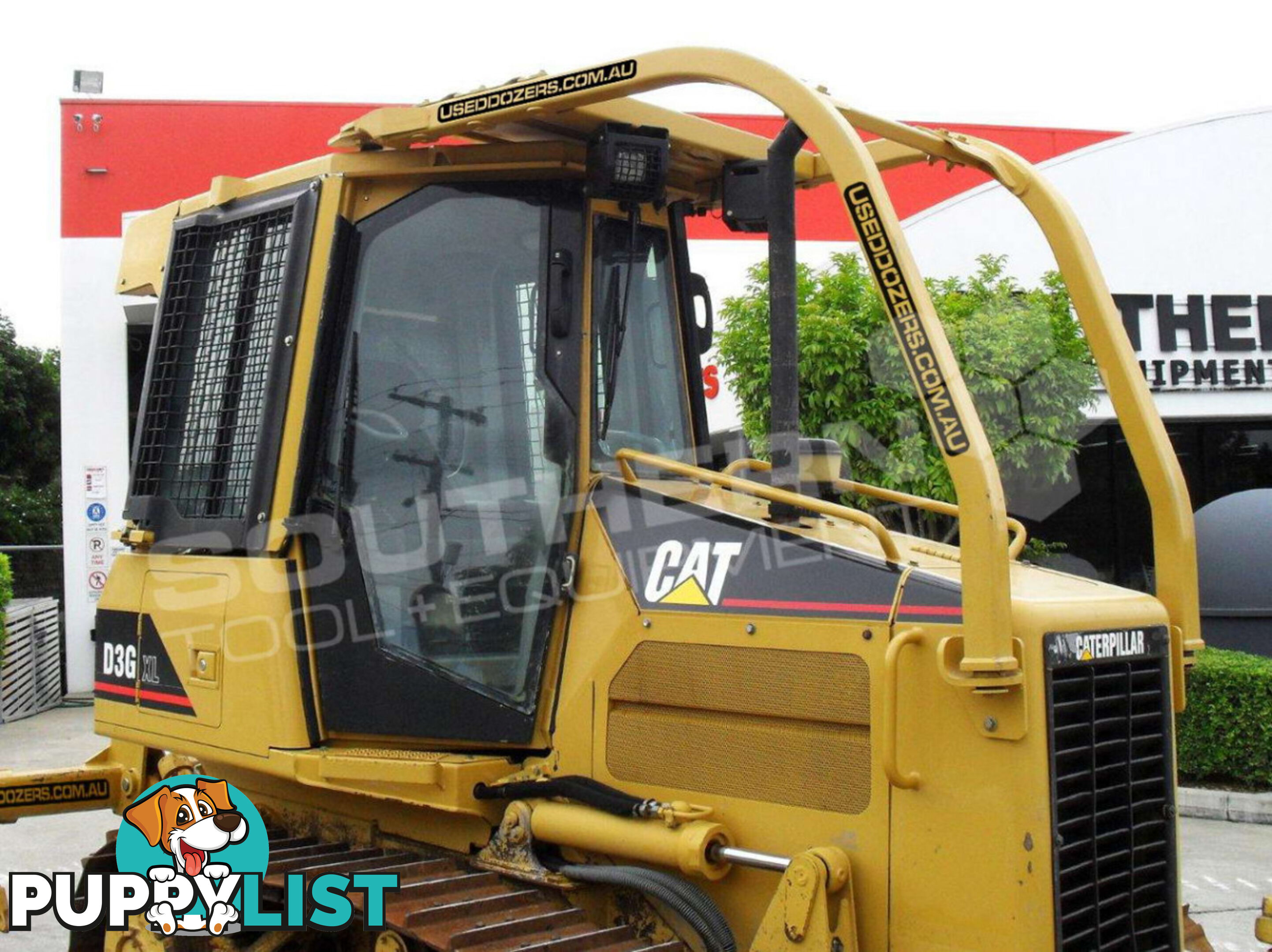 Caterpillar D3G Dozers Screens & Sweeps / CAT D3 Forestry guard 