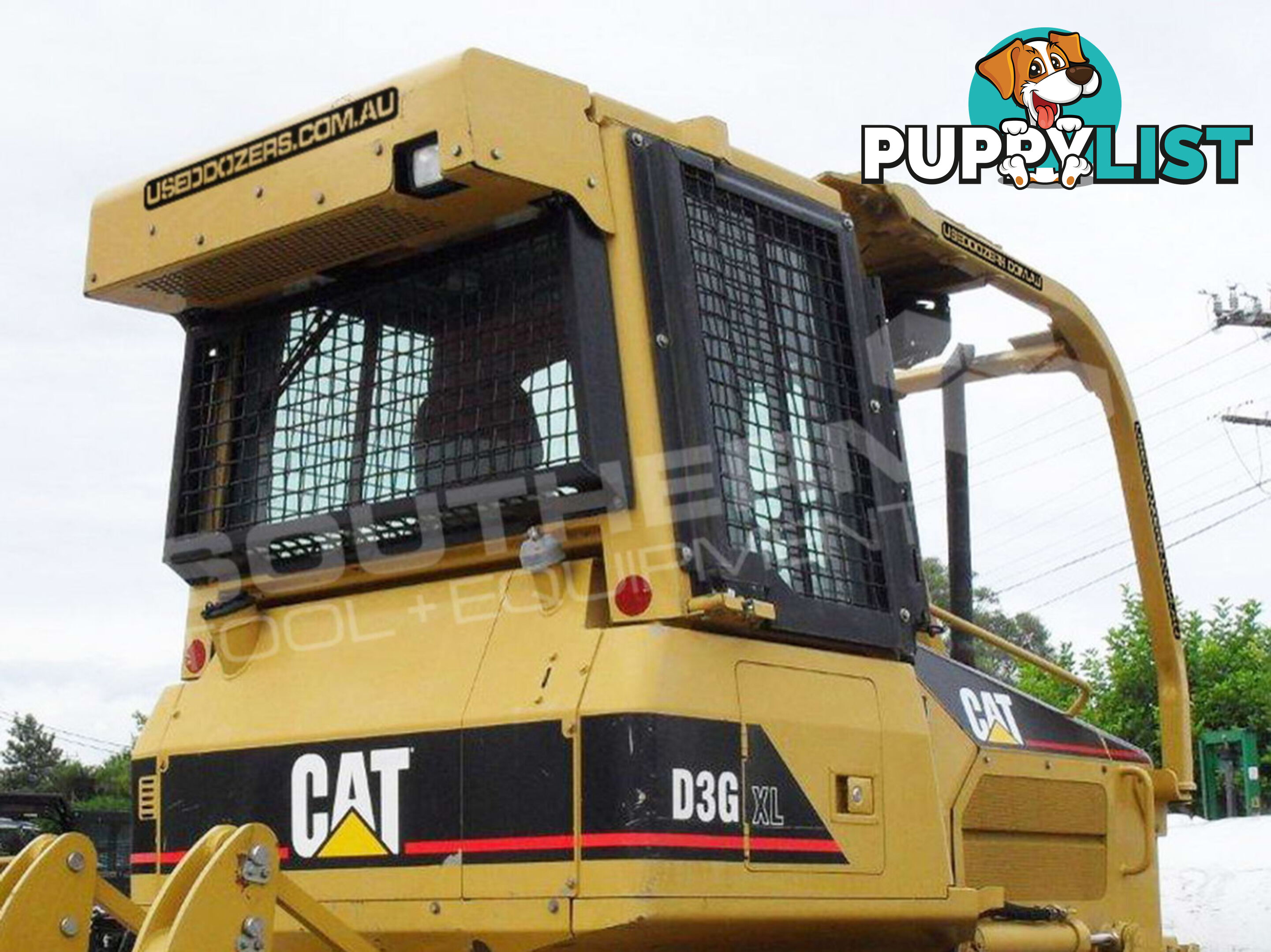 Caterpillar D3G Dozers Screens & Sweeps / CAT D3 Forestry guard 