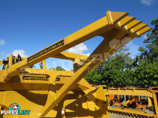 Caterpillar D6R XL Bulldozer with Stick Rake & Tree Spear 