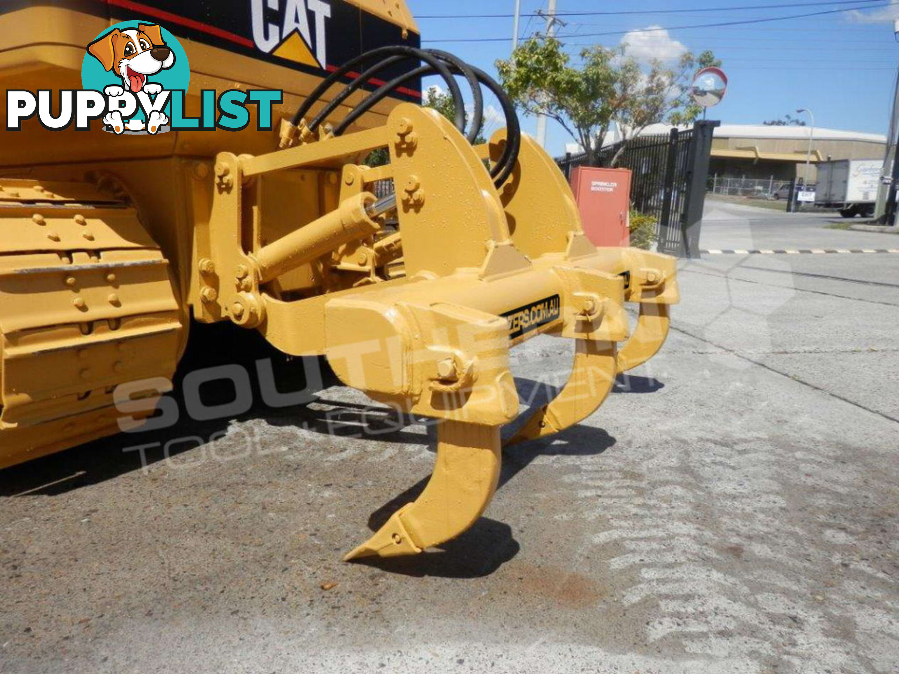 Caterpillar D4G Two Barrel Dozer Rippers