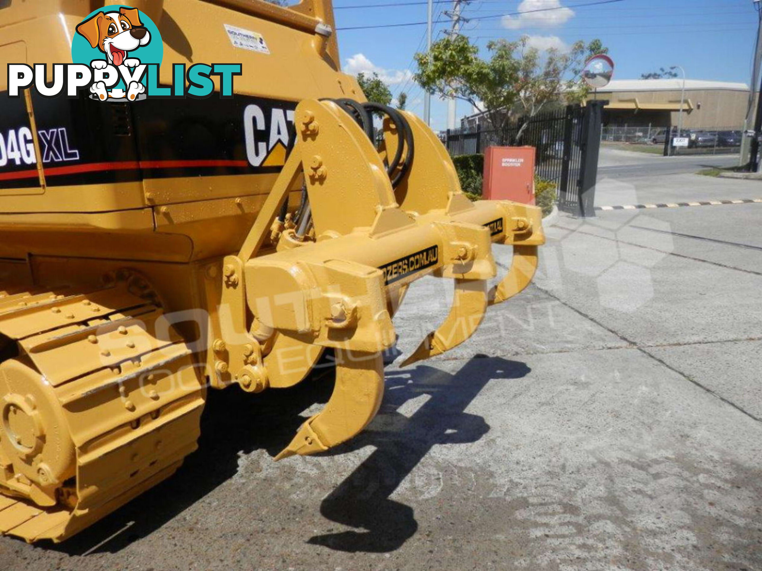 Caterpillar D4G Two Barrel Dozer Rippers