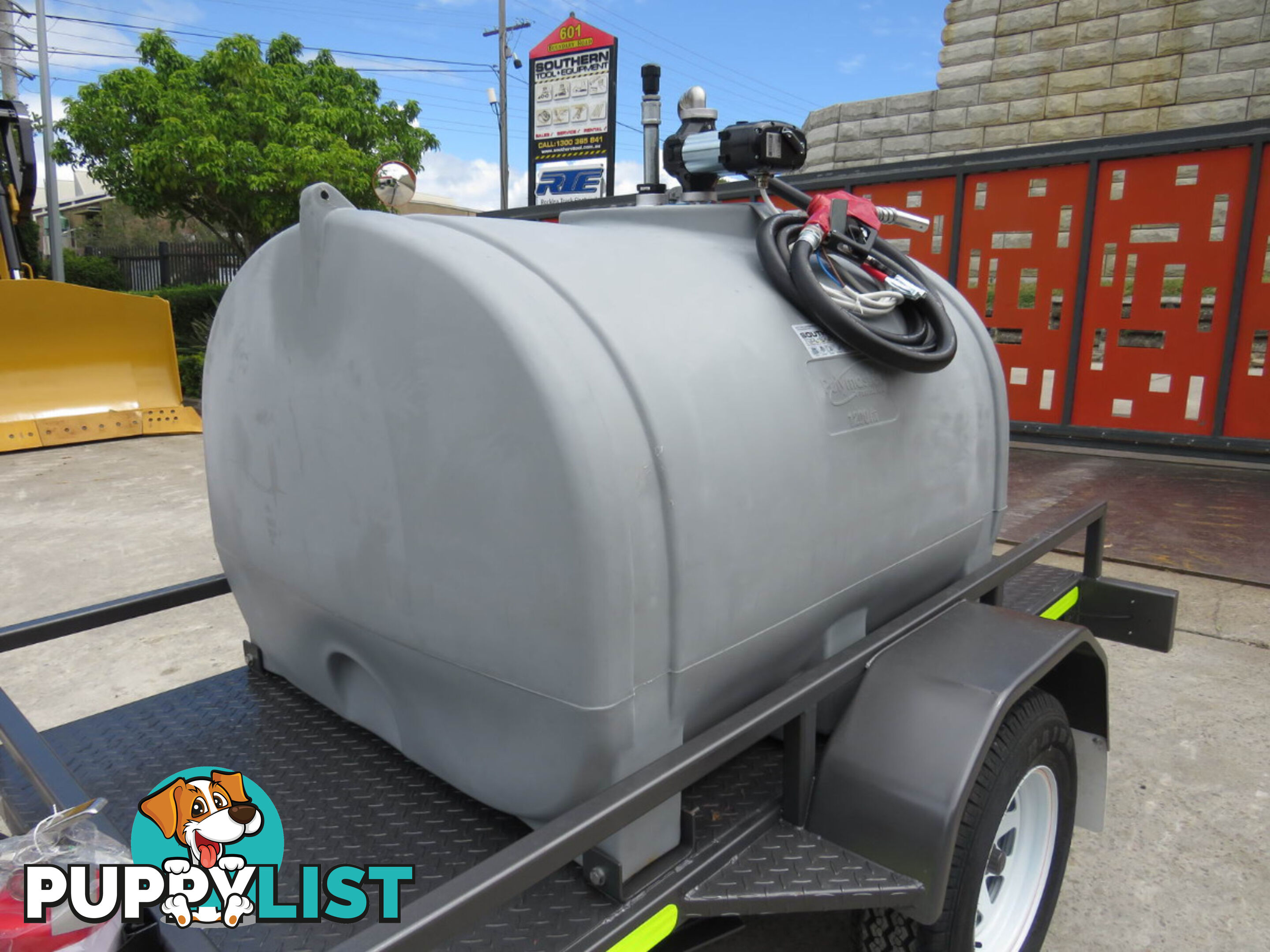  Trailer 1200L Diesel Fuel Tank 12V 85L/PM High flow pump 