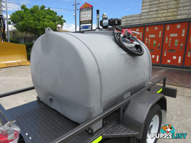  Trailer 1200L Diesel Fuel Tank 12V 85L/PM High flow pump 