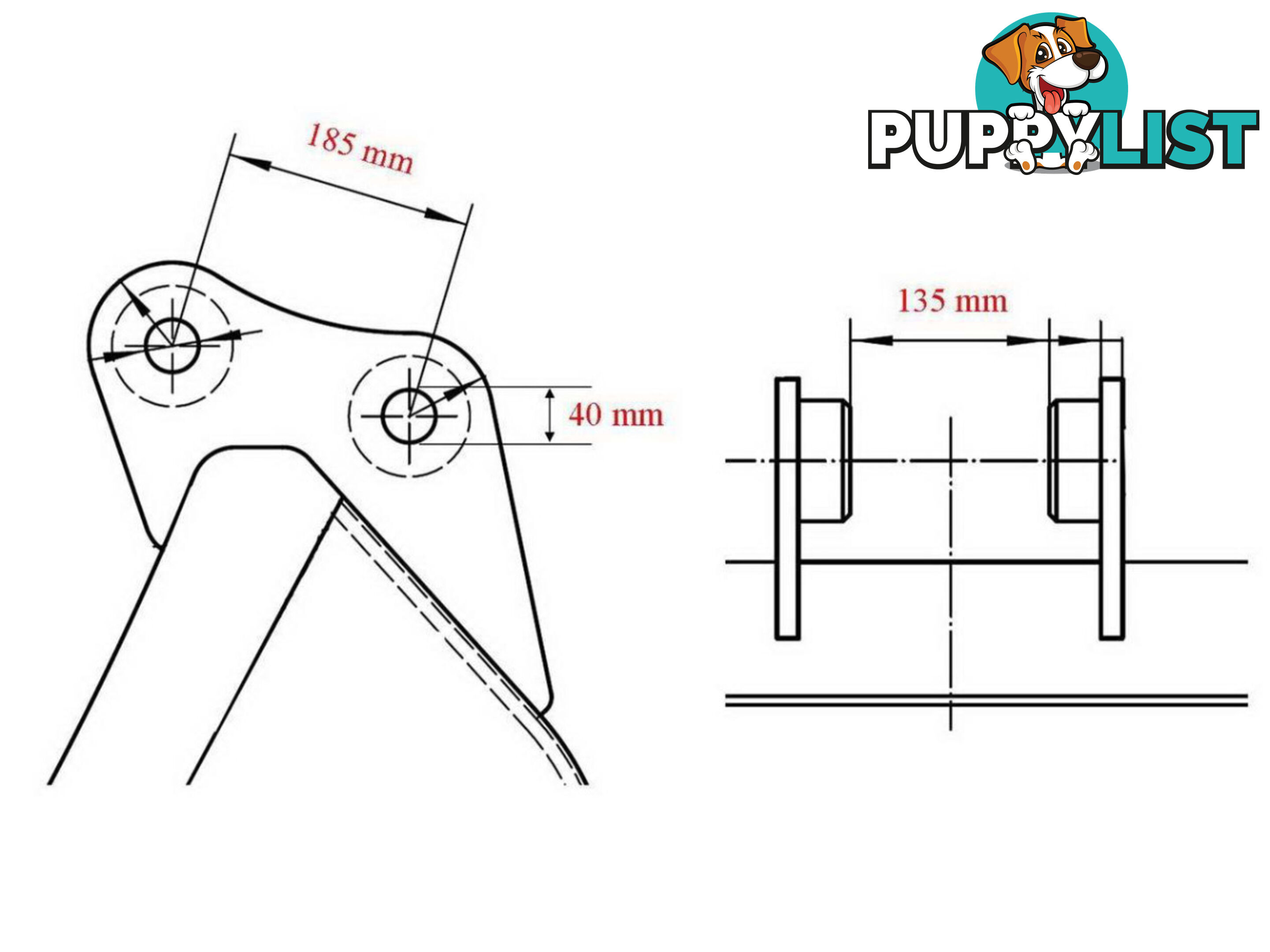 KUBOTA U30 U35 580mm GP Dig bucket Suit 3-4 Ton Excavators