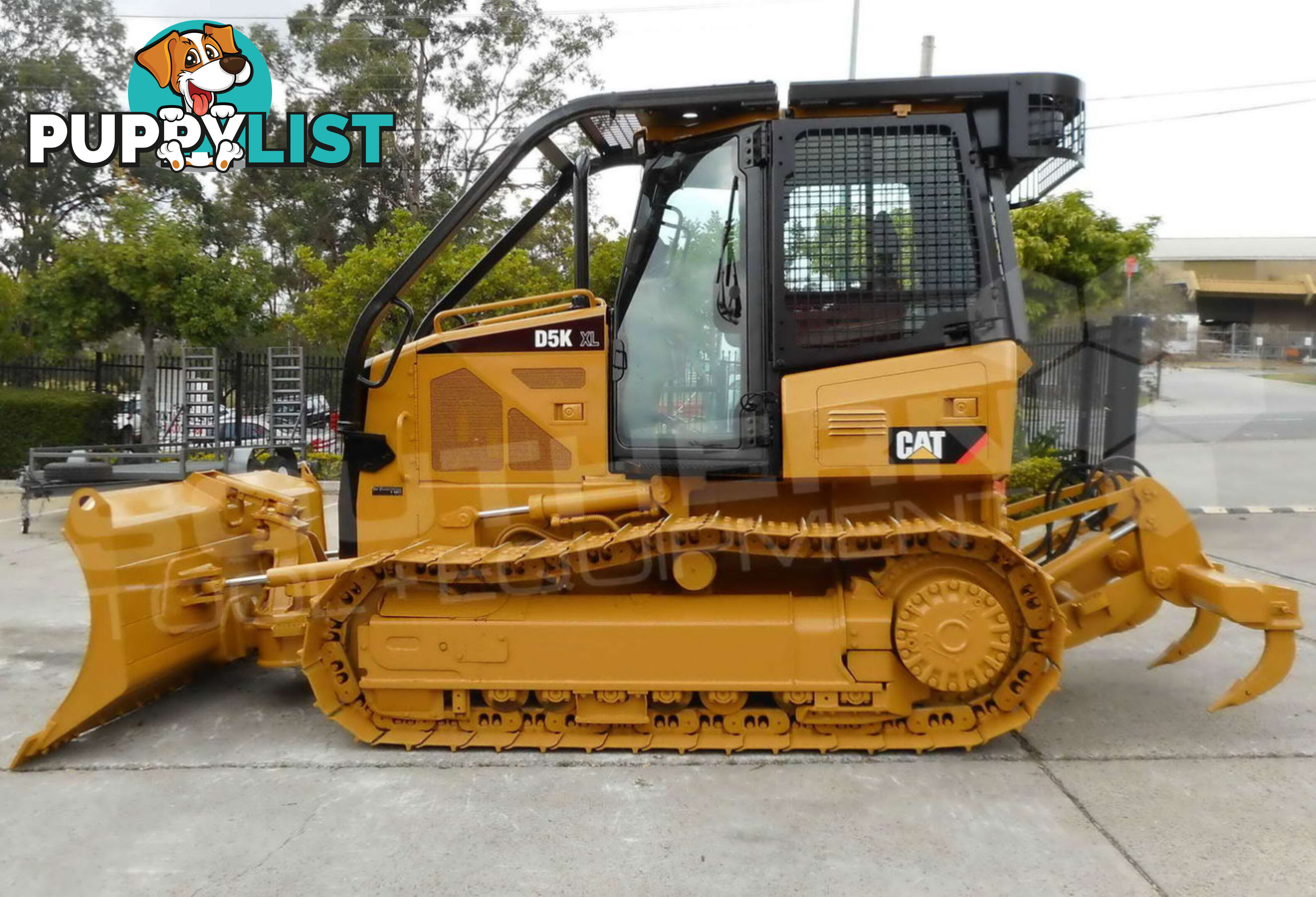 Caterpillar D5K D5K2 Dozers Screens & Sweeps / CAT D5 Forestry guard 