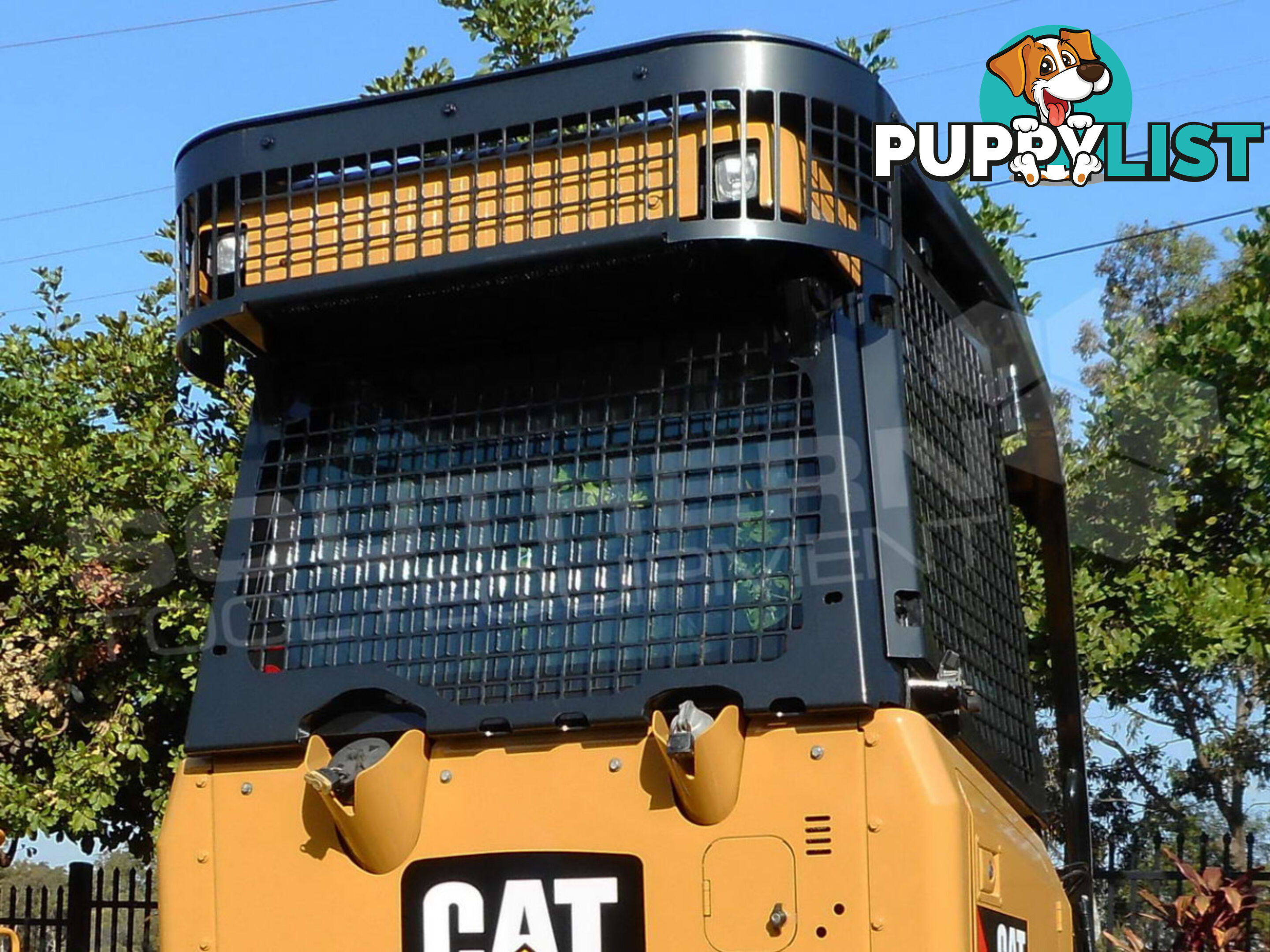 Caterpillar D5K D5K2 Dozers Screens & Sweeps / CAT D5 Forestry guard 