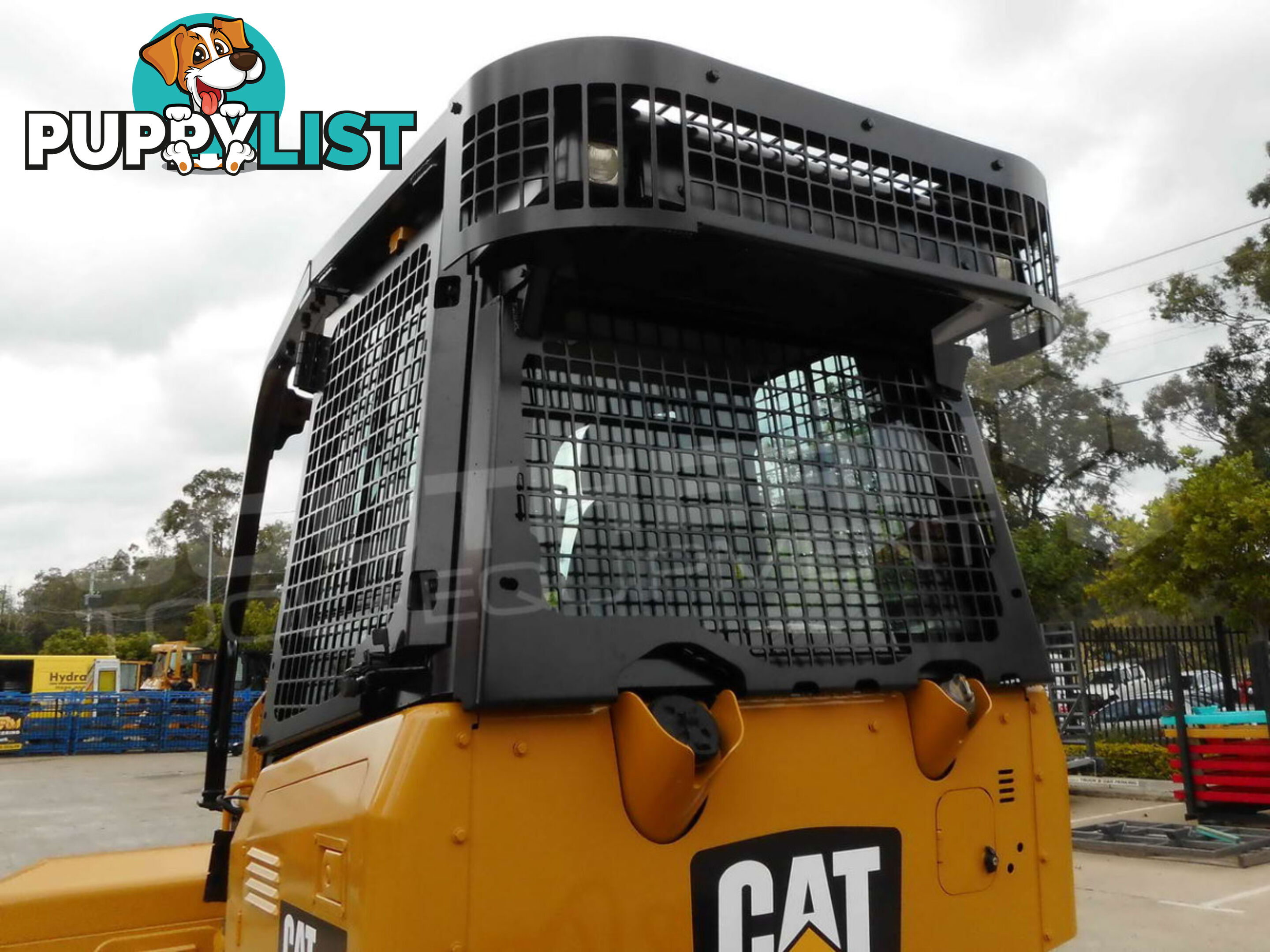 Caterpillar D5K D5K2 Dozers Screens & Sweeps / CAT D5 Forestry guard 